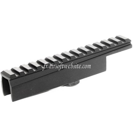 Airsoft Website Aluminium Montage für Zielfernrohr Passend für AK Serie AEG GBB Gewehr Schwarz