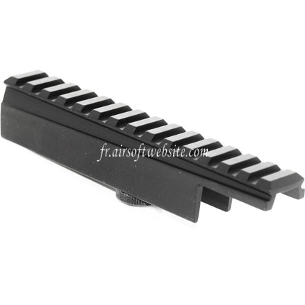 Airsoft Website Aluminium Montage für Zielfernrohr Passend für AK Serie AEG GBB Gewehr Schwarz