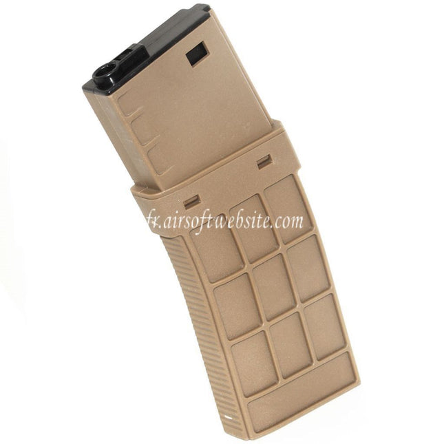 CYMA 220 Billes TD Waffle Mip-Cap Chargeur Convient pour M4 M16 Série AEG Fusil Airsoft