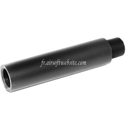 Airsoft Website 3/3.5 Pouces 5/5.5 Pouces 7/7.5 Pouces Aluminium Canon Extérieur Extension Tube -14mm CCW sens antihoraire AEG GBB Airsoft