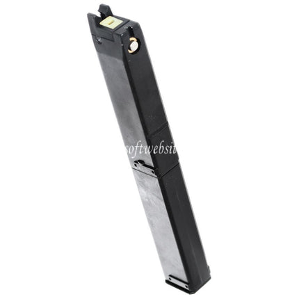 WELL 48 Rounds Gas Long Type Magazine Suitable for G12 M11A1 Series GBB SMG Airsoft Rifle Black