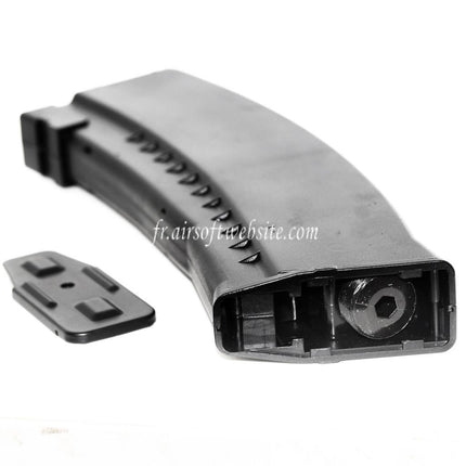 WELL 40 Billes Co2 Chargeur Convient pour Well / WE G74A AK74 Série GBB Fusil Airsoft Noir