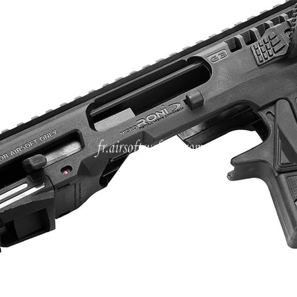 CAA Roni Pistolet Carabine Conversion Kit Convient pour KSC VFC Umarex Tokyo Marui G17 G18C G19 G23F Série GBB Pistolet Airsoft
