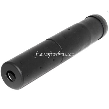 CYMA 188mm MK23 Style Silencieux Canon Extension Convient pour -14mm CCW sens antihoraire Canon Fusil Airsoft Noir