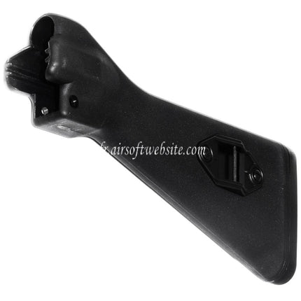 CYMA Métal Sangle Montage Polymère Fixed Crosse Convient pour MOD5 MP5 A4 AEG Fusil Airsoft Noir