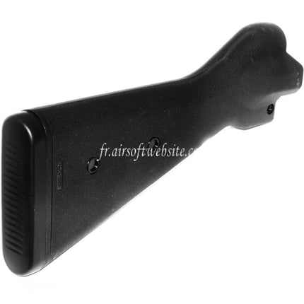 CYMA Métal Sangle Montage Polymère Fixed Crosse Convient pour MOD5 MP5 A4 AEG Fusil Airsoft Noir