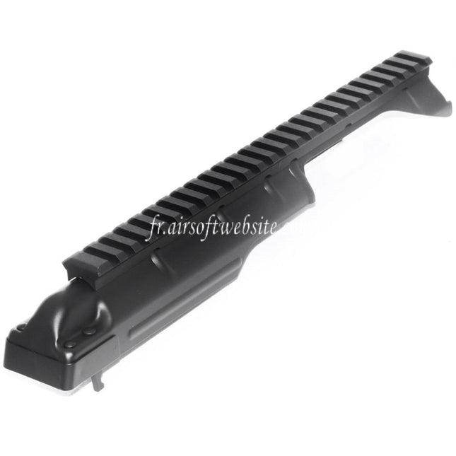 Airsoft Website Haut Boîtier Couverture avec 20mm Tactical Rail Convient pour CYMA Tokyo Marui AK Dragunov SVD AEG Fusil Noir