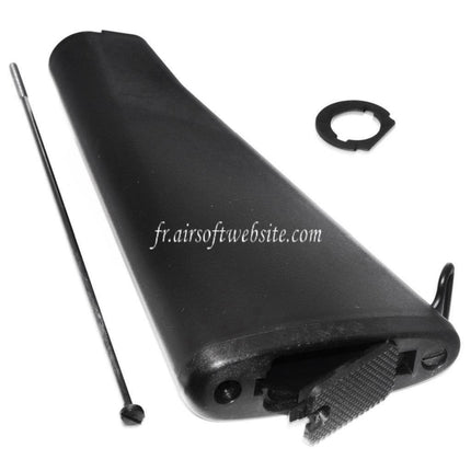 CYMA Grand stockage Fixed Crosse Convient pour M4 M16 M16A1 M16A2 Série AEG Fusil Airsoft Noir