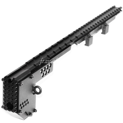 Airsoft Website 408mm Swordfish Conversion Strike Kit Top Rail Suitable for MP5 Series AEG Rifle Black