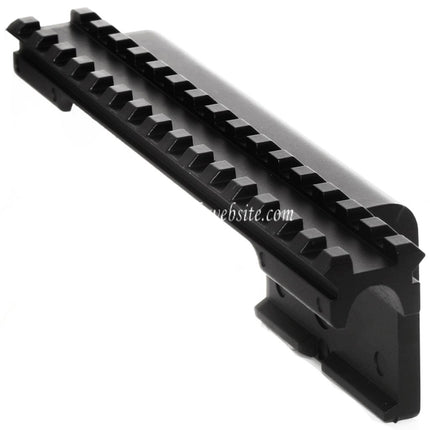 CYMA 156mm Lunette Montage Base Rail Convient pour CYMA G&P Tokyo Marui M14 Série AEG Fusil Airsoft Noir