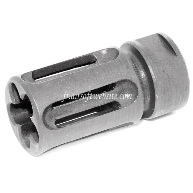 Airsoft Website 45mm Vltor Type Frein de Bouche Cache-Flamme Convient pour Convient pour -14mm CCW sens antihoraire Canon Fusil