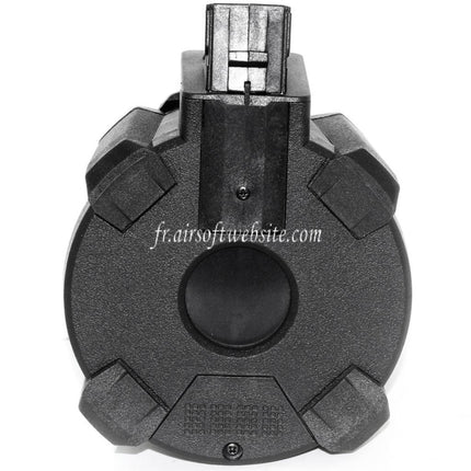 BATTLEAXE 1400 Billes Électrique Chargeur Tambour Convient pour AK Série AEG Fusil Airsoft