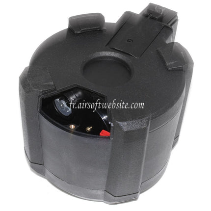 BATTLEAXE 1400 Billes Électrique Chargeur Tambour Convient pour AK Série AEG Fusil Airsoft