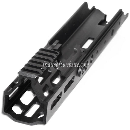 PTS Kinetic MREX M-LOK Rail de Garde-Main Convient pour VFC WE Cybergun Tokyo Marui Recoil Shock SCAR Fusil Airsoft