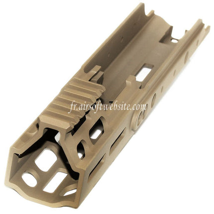 PTS Kinetic MREX M-LOK Rail de Garde-Main Convient pour VFC WE Cybergun Tokyo Marui Recoil Shock SCAR Fusil Airsoft