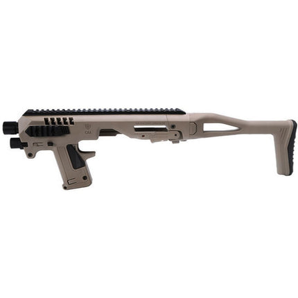 CAA Roni Pistolet Carabine Conversion Kit Convient pour KSC VFC Umarex Tokyo Marui G17 G18C G19 G23F Série GBB Pistolet Airsoft