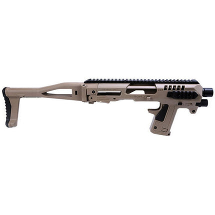CAA Roni Pistolet Carabine Conversion Kit Convient pour KSC VFC Umarex Tokyo Marui G17 G18C G19 G23F Série GBB Pistolet Airsoft