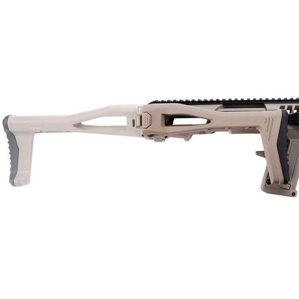 CAA Roni Pistolet Carabine Conversion Kit Convient pour KSC VFC Umarex Tokyo Marui G17 G18C G19 G23F Série GBB Pistolet Airsoft