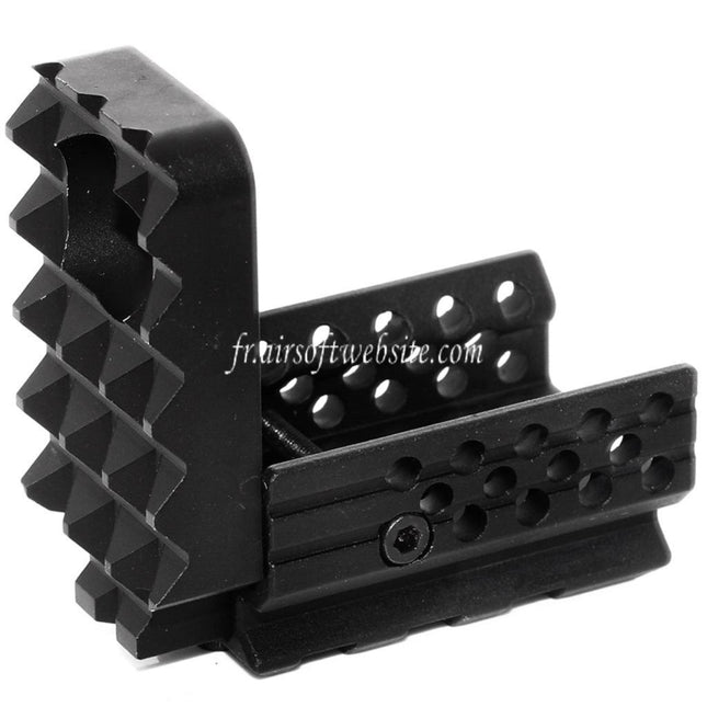 5KU Strike Face Rallongé Kit Convient pour WE (WE-TECH) Tokyo Marui G19 Série GBB Pistolet Airsoft Noir