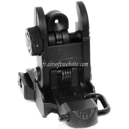 CYMA M4 S-System Style Klappvisier Passend für 20mm 1913 Picatinny Schiene