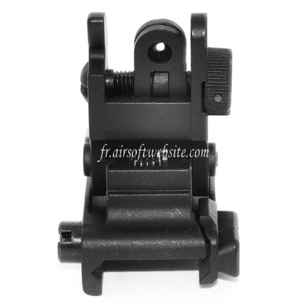 CYMA M4 S-System Style Klappvisier Passend für 20mm 1913 Picatinny Schiene
