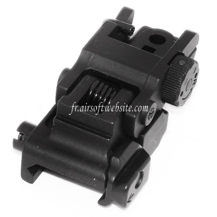 CYMA M4 S-System Style Klappvisier Passend für 20mm 1913 Picatinny Schiene