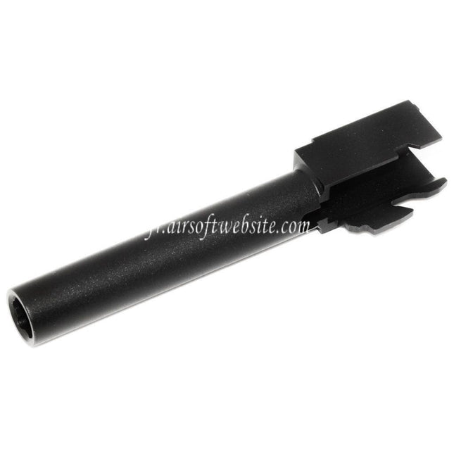 Airsoft Website 110mm/114mm CNC Canon Extérieur Convient pour ARMY ARMAMENT R17 DOUBLE BELL Tokyo Marui G17 Série GBB Pistolet Noir
