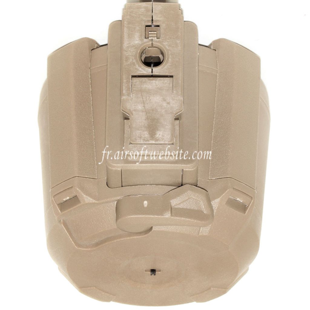 BATTLEAXE 1400 Billes Électrique Chargeur Tambour Convient pour AK Série AEG Fusil Airsoft