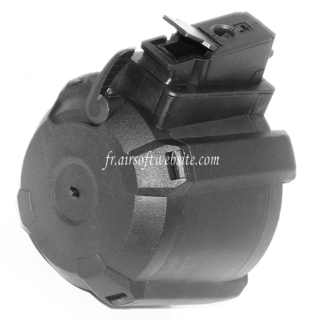 BATTLEAXE 1400 Billes Contrôle du son Électrique Chargeur Tambour Convient pour AK Série AEG Fusil Airsoft