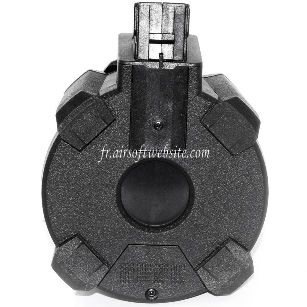 BATTLEAXE 1400 Billes Contrôle du son Électrique Chargeur Tambour Convient pour AK Série AEG Fusil Airsoft