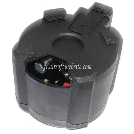 BATTLEAXE 1400 Billes Contrôle du son Électrique Chargeur Tambour Convient pour AK Série AEG Fusil Airsoft