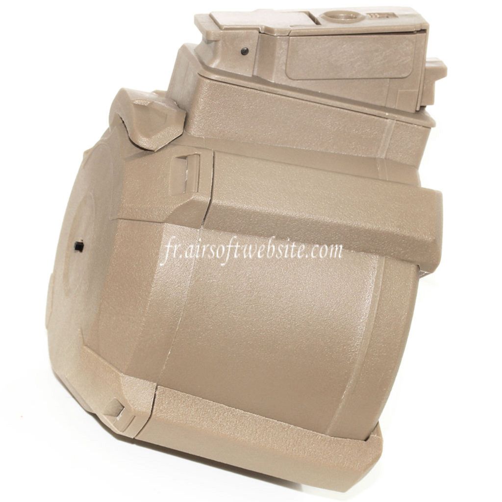 BATTLEAXE 1400 Billes Contrôle du son Électrique Chargeur Tambour Convient pour AK Série AEG Fusil Airsoft