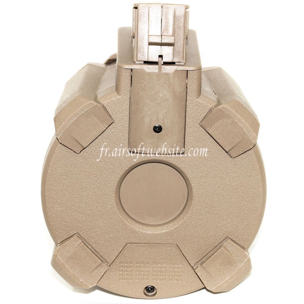 BATTLEAXE 1400 Billes Contrôle du son Électrique Chargeur Tambour Convient pour AK Série AEG Fusil Airsoft