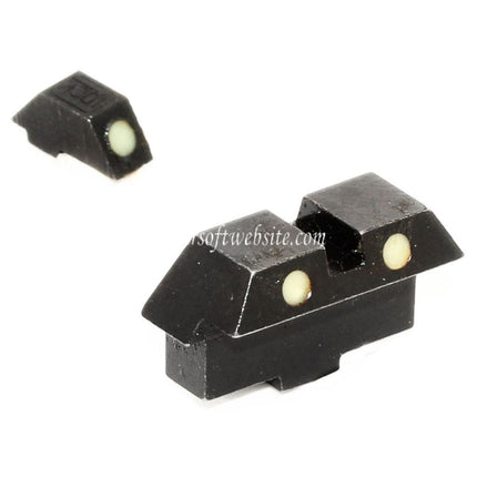 5KU Métal Nuit Guidon Hausse Convient pour Tokyo Marui G17 Série GBB Pistolet Airsoft Noir