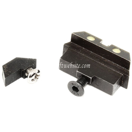 5KU Métal Nuit Guidon Hausse Convient pour Tokyo Marui G17 Série GBB Pistolet Airsoft Noir