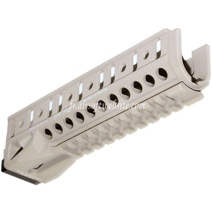 5KU 159mm B-10U Classic Bas Rail de Garde-Main Convient pour LCT GHK CYMA D-Boys Tokyo Marui AKS-74U Série AEG GBB Fusil Airsoft