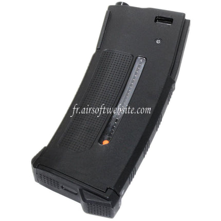 PTS 250 Billes EPM1 Mid-Cap Enhanced Polymère Chargeur Convient pour M4 M16 Série AEG Fusil Airsoft