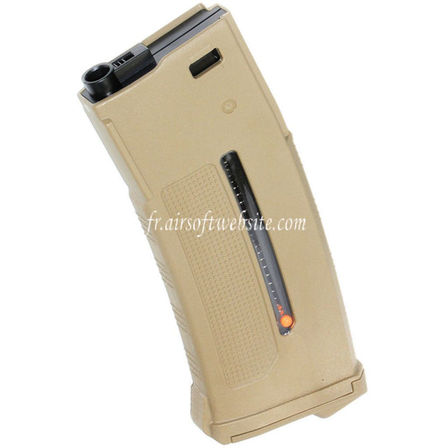 PTS 250 Billes EPM1 Mid-Cap Enhanced Polymère Chargeur Convient pour M4 M16 Série AEG Fusil Airsoft
