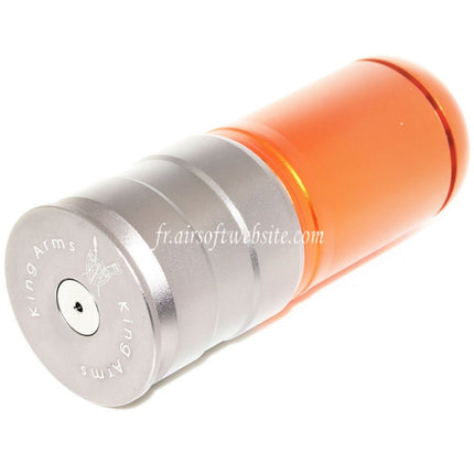 King Arms 3-Piece 120-Round 40mm CO2 Gas Grenade Shell Version III