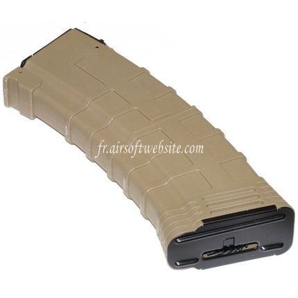 CYMA 500 Billes PMAG Polymère Hi-Cap Chargeur Convient pour AK Série AEG Fusil Airsoft