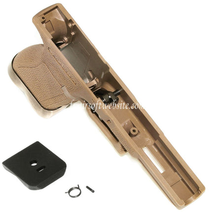 Archives Custom WE (WE-TECH) IPSC Pistolet Poignée Le Châssis Ensemble Convient pour Tokyo Marui AW WE G17 G18C G34 G35 Série GBB Pistolet Airsoft