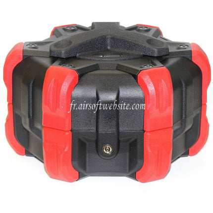 Armorer Works AW Custom 350 Billes Gaz Adaptive Chargeur Tambour Convient pour AW MB Série / KJW / WE (WE-TECH) / Tokyo Marui M9 M92 GBB Pistolet Airsoft