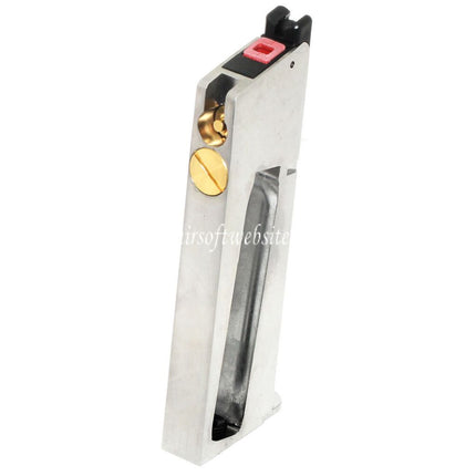 Armorer Works AW 16 Billes Co2 Chargeur Convient pour EMG SAI Red / AW NE Série / WE Single Stack 1911 Série GBB Pistolet Airsoft