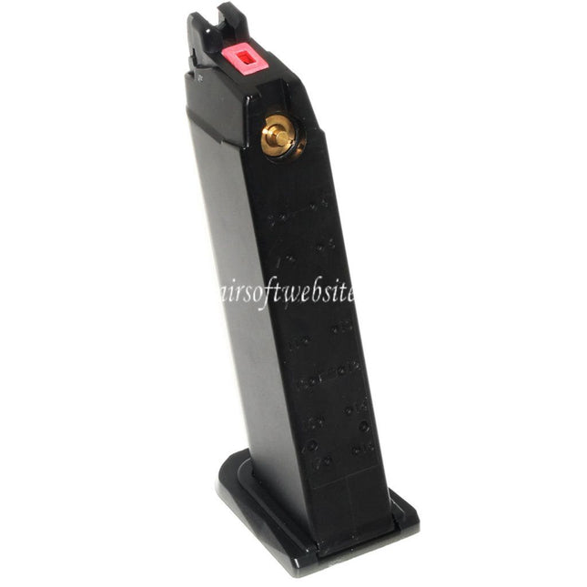 Armorer Works AW 25 Billes Co2 Chargeur Convient pour G17 G18C G34 G35 G-Série GBB Pistolet Airsoft Noir