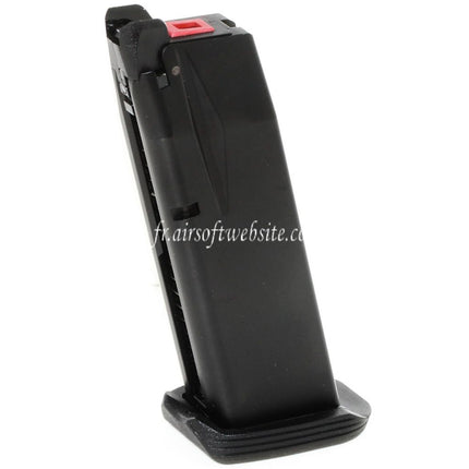 EMG 20 BBs Gas Magazine Suitable for Archon Type B Series GBB Airsoft Pistol Black