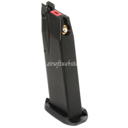 EMG 20 BBs Gas Magazine Suitable for Archon Type B Series GBB Airsoft Pistol Black