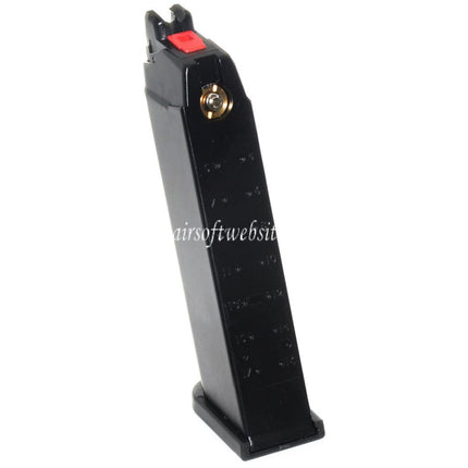 Armorer Works AW 27 Billes MOS Gaz Chargeur Convient pour Optic Ready Slide Version EMG SAI BLU WE Galaxy AW VX7 VX9 G17 G19 Série GBB Pistolet Airsoft Noir