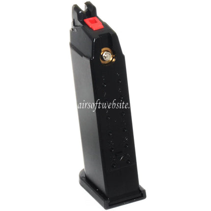 Armorer Works AW 23 Billes MOS Gaz Chargeur Convient pour Optic Ready Slide Version EMG SAI BLU COMPACT WE AW VX9 G19 Série GBB Pistolet Airsoft Noir
