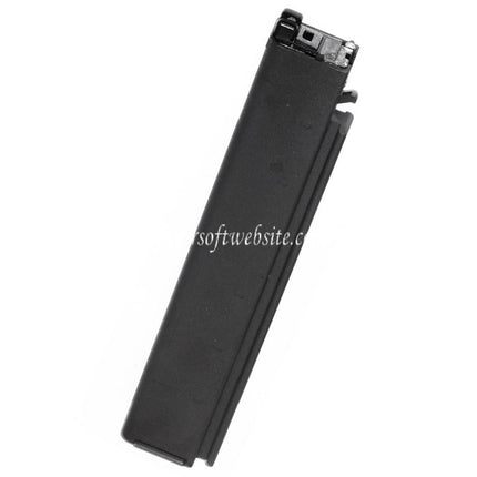 WE (WE-TECH) 50 Billes Gaz Chargeur Long Type Convient pour CYBERGUN Thompson M1A1 Série GBB SMG Fusil Airsoft Noir