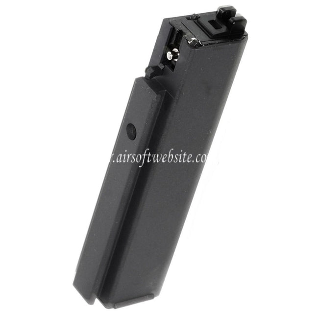 WE (WE-TECH) 30 Billes Gaz Chargeur Court Type Convient pour CYBERGUN Thompson M1A1 Série GBB SMG Fusil Airsoft Noir